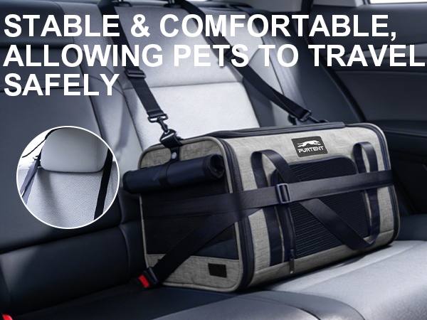 cat carrier grey