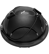 Sportneer Half Balance Ball - Inflatable Half Exercise Ball Balance Trainer with Resistance Bands...