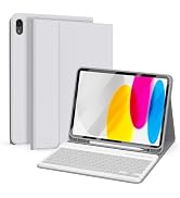 besky for iPad 10th Generation Case with Keyboard (10.9",2022) &amp; iPad 11th (A16,2025) (Only Compa...