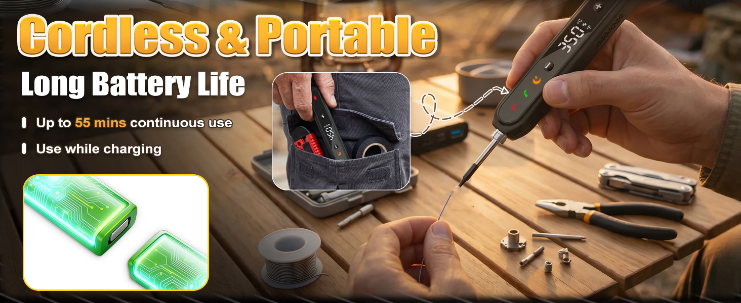 Portable soldering