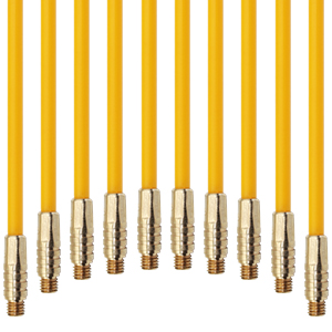 19&amp;amp;amp;#39; Fiberglass Running Electrical Wire Cable Pulling Fish Tape Kit