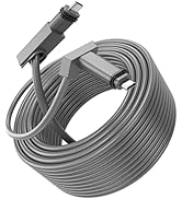 DuHeSin Starlink Cable Gen 2 (75FT / 23M), Waterproof Replacement Starlink Rectangular Satellite ...