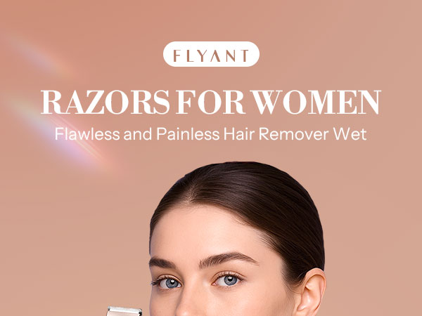 2 in 1 Electric Shaver for Women, Pubic