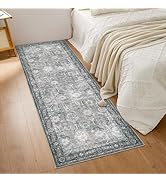 Runner Rugs Hallway Entryway Runner Rug Washable Kitchen Non Slip 2'6''X 8' Vintage Carpet Stain ...