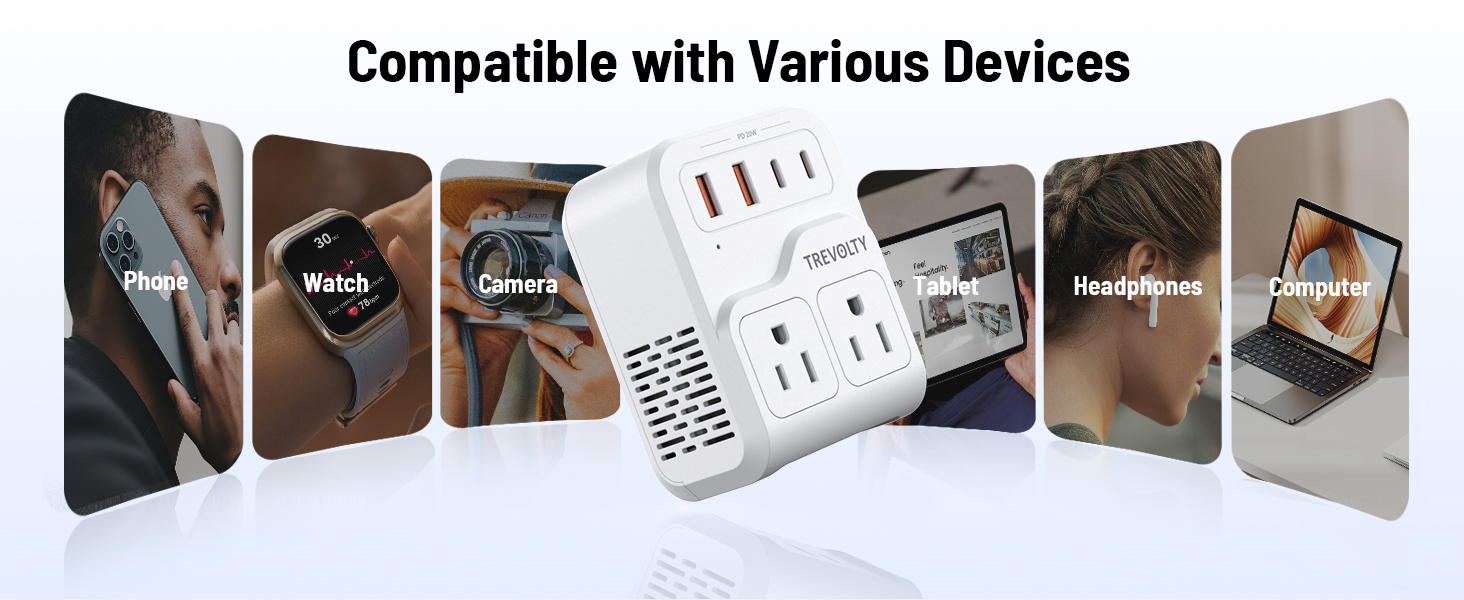 2000W European Travel Plug Adapter