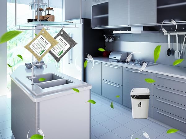  bamboo charcoal air purifying bag, charcoal bags odor absorber, charcoal odor absorber