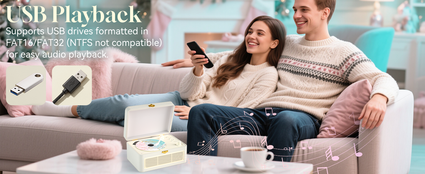 CD Player with Speakers