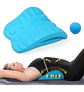 Back Stretcher for Back Pain Relief, Back Stretching Cushion, Chronic Lumbar Support Pillow Helps...