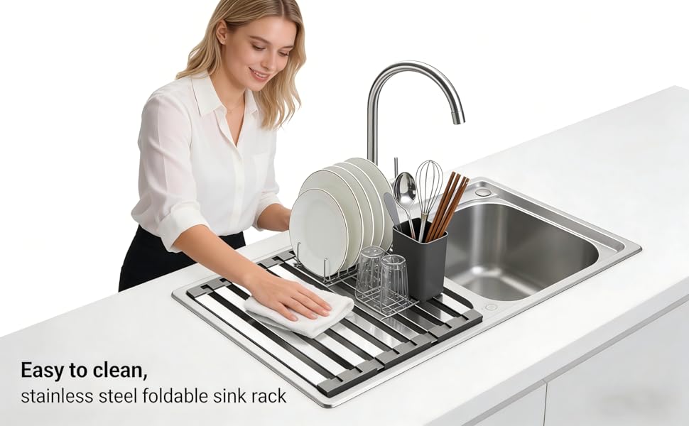 Roll up Dish Drying Rack