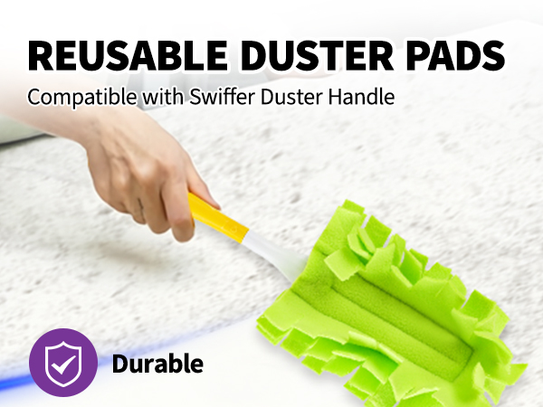 reusable swiffer duster pads