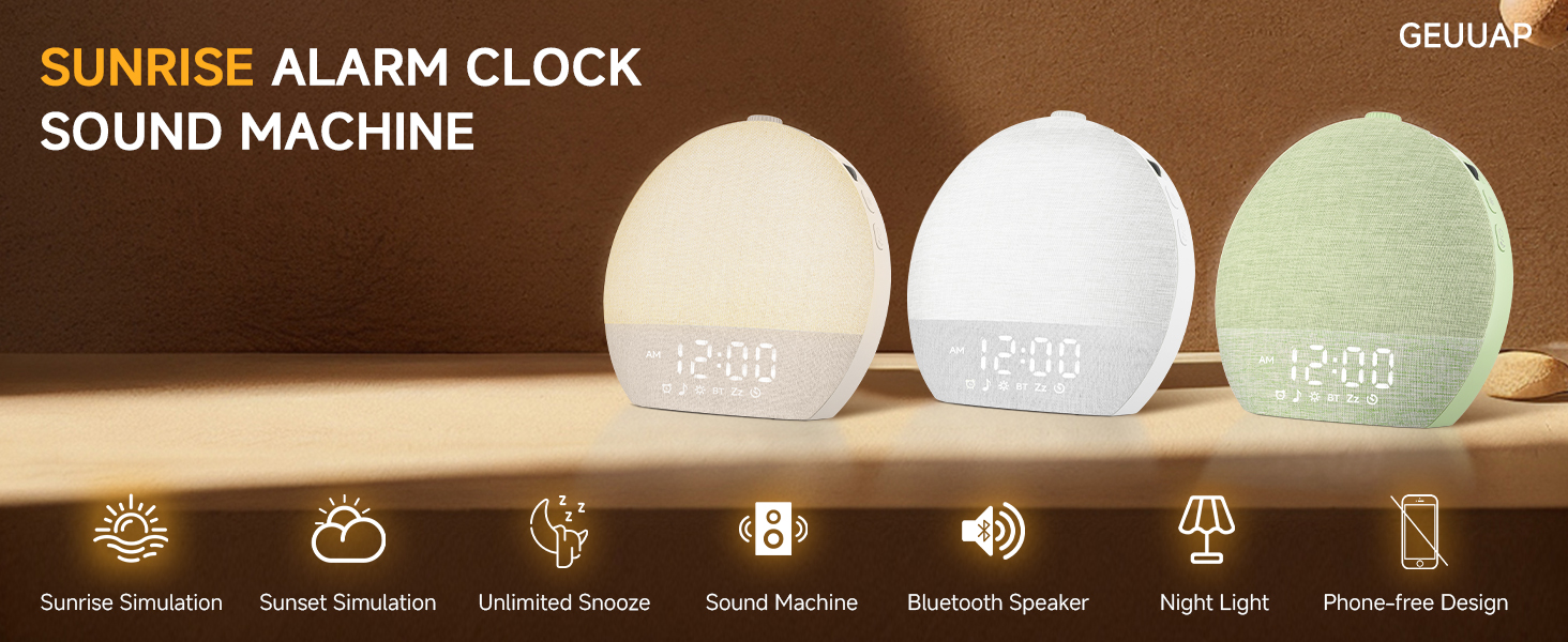 SUNRISE ALARM CLOCK