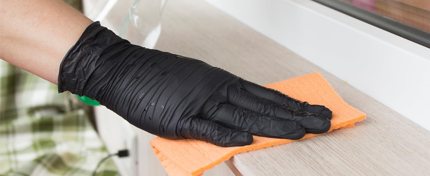 cleaning gloves