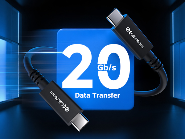 [USB-IF Certified] 40Gbps USB 4 Cable