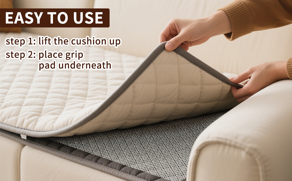 Couch Cushion Non-Slip Pad