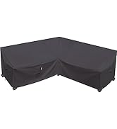 Flexiyard Heavy Duty Outdoor Sectional Sofa Cover, 85