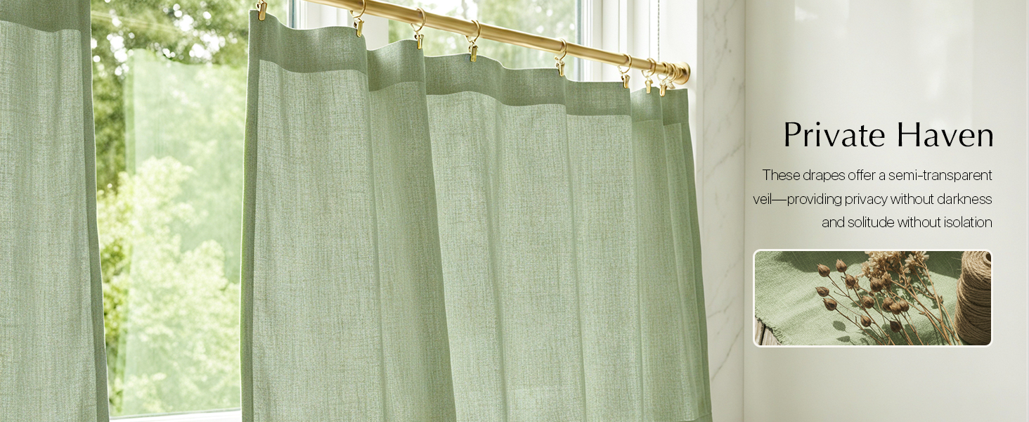 Small Curtains for Bathroom Privacy Light Filtering Window Tiers for Living Room