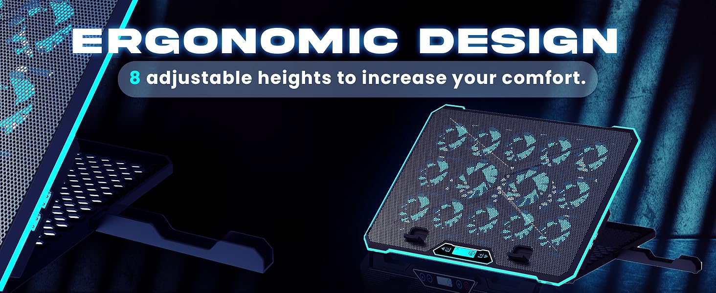 KLIM V14 Laptop Cooling Pad