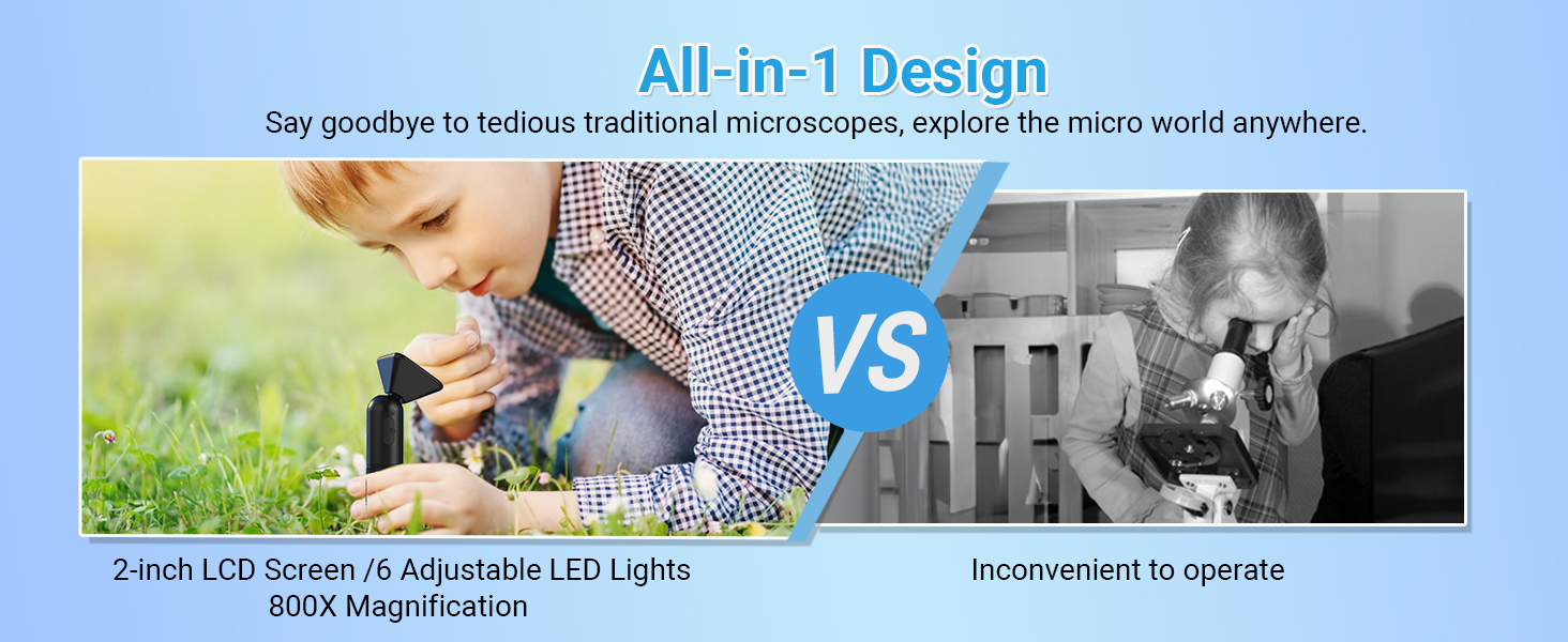 APEXEL 800X Handheld Digital Microscope