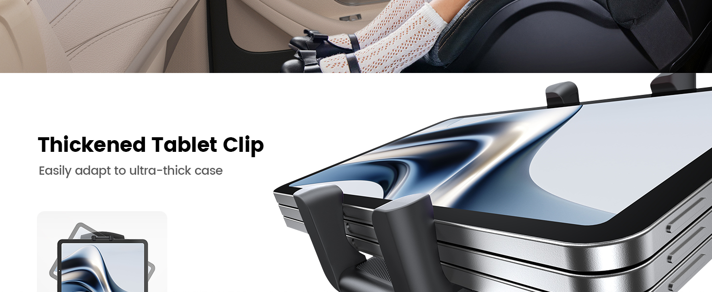 car headrest tablet holder