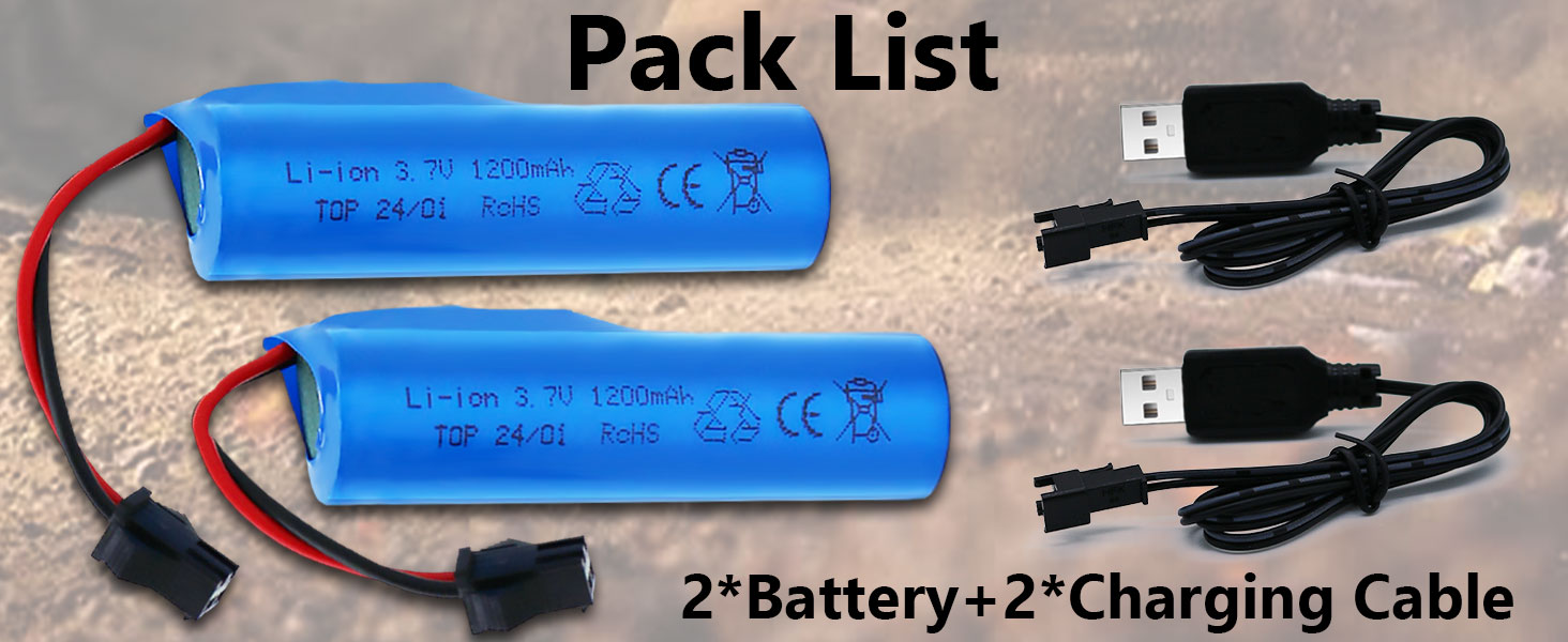 3.7V Li-ion Battery 1200mAh 1464 600 A+ (5)