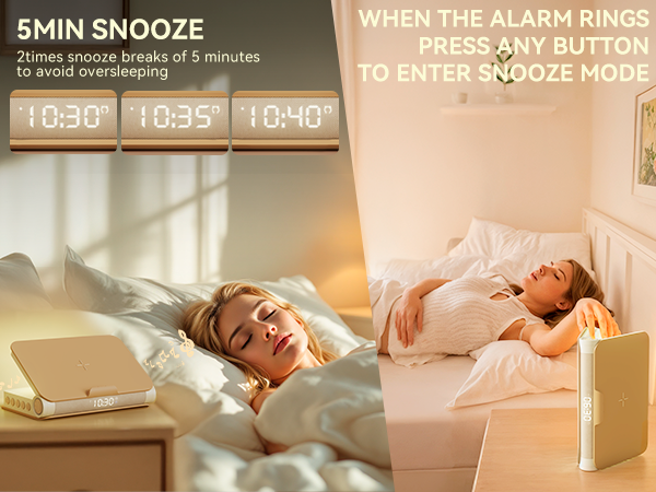 sunrise alarm clock for heavy sleepers adults teens kids
