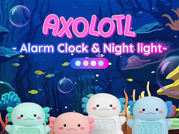 axolotl Alarm Clock