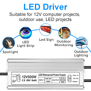 waterproof power supply
