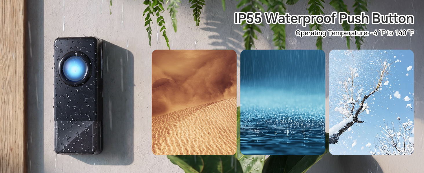 IP55 Waterproof Push Button
