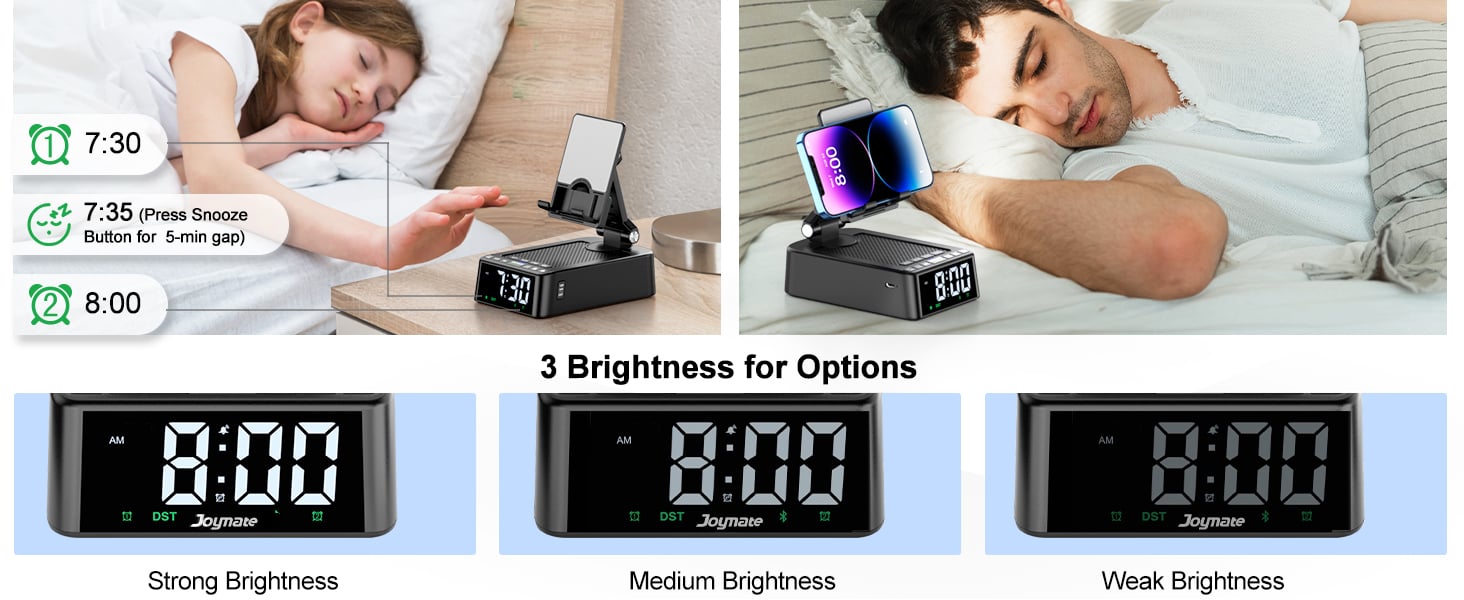 speaker with alarm clock