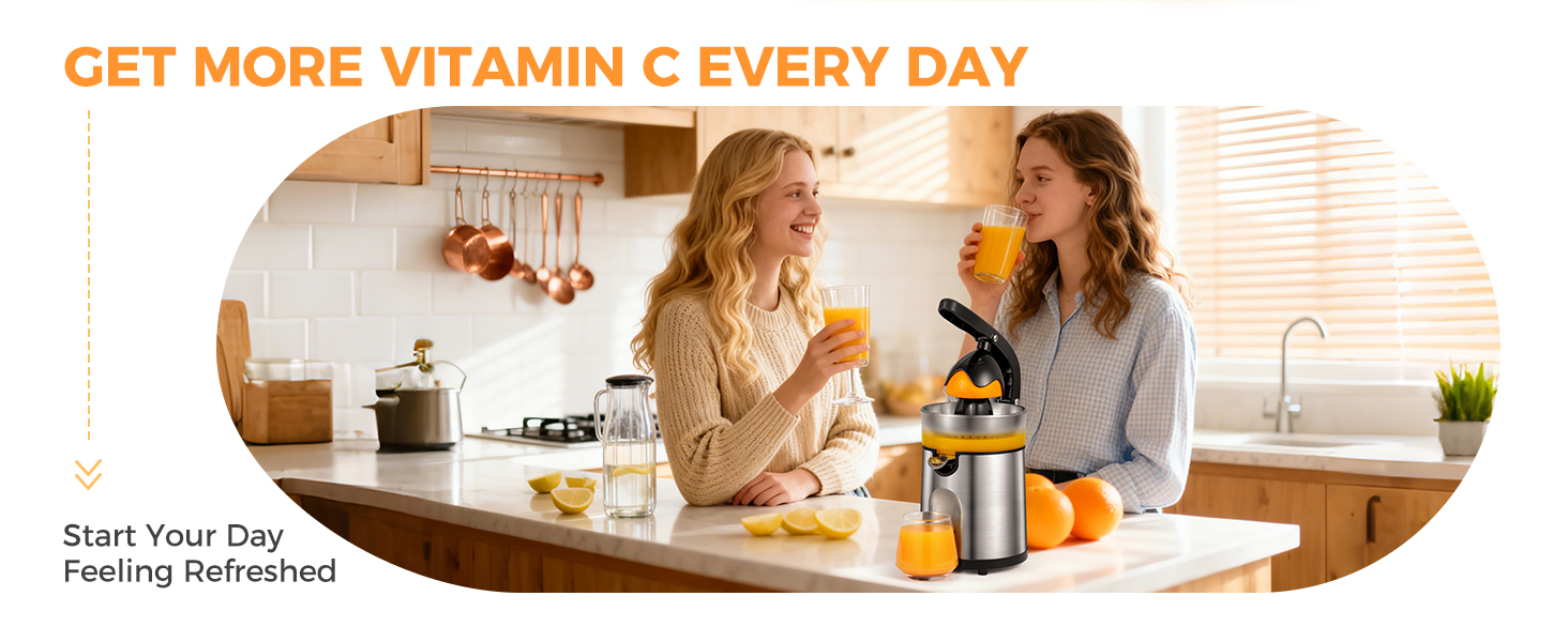 electric orange juicer