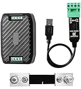 DC Multifunction Battery Meter Monitor, 0.05-300V, 0.02-100A (Widely Applied to 12V/24V/48V RV/Ca...