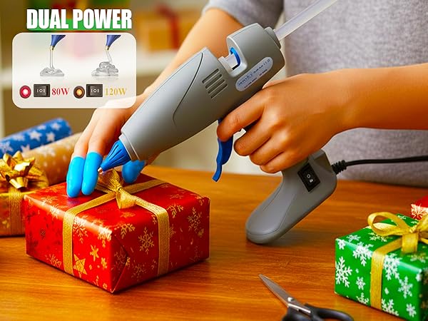 Hot Melt Glue Gun with Copper Nozzles