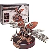 ROKR 3D Puzzles for Adults Electric Insect Metal Model Building Kit Desk Toys Hobby Kit for Adult...