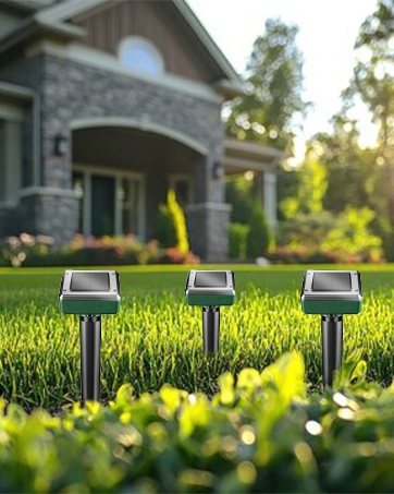 Mole Repellent Solar Powered