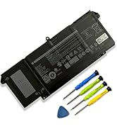 7FMXV 63Wh 4-Cell Laptop Battery Replacement for Latitude 5320 7320 7420 7520 Series TN2GY 0TN2GY...