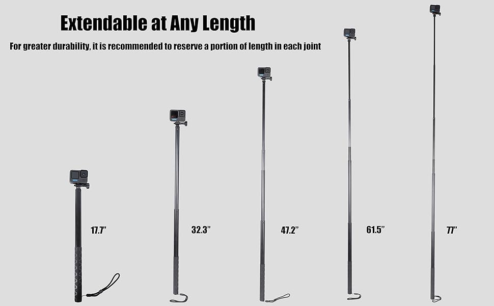  selfie stick for gopro 13