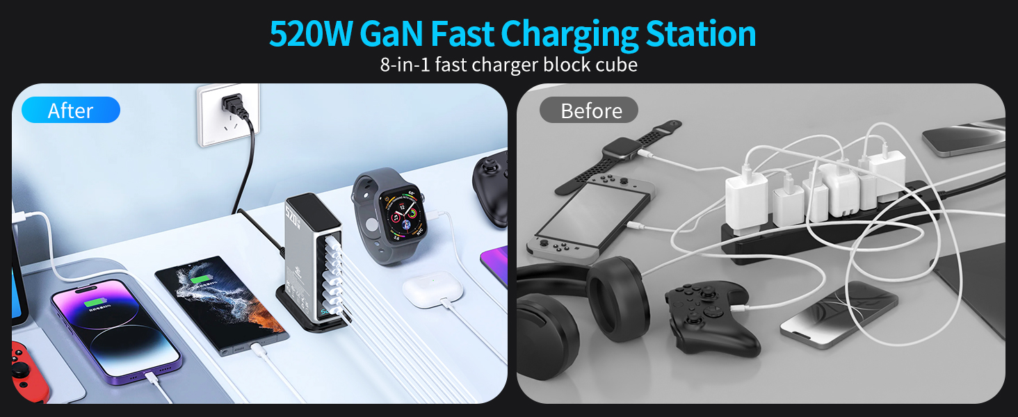 520W fast charge