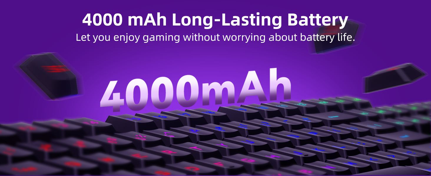 Wireless Gaming Keyboard and Mouse