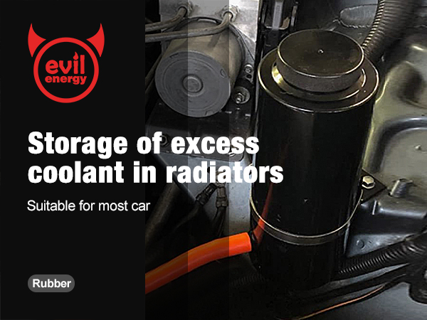 Storage of excess coolant in radiators