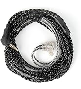 KZ ZS10 PRO in Ear Monitor Earphone Cable, 2Meter Long IEM Cable with Mic, CCZ 4N OFC Braided Twi...