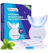 Whitebite Pro Teeth Whitening Kit for Sensitive Teeth – LED Light + 35% Carbamide Peroxide Gel + ...