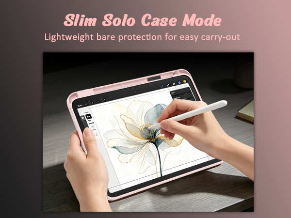 ipad a16 protection case with pencil holder