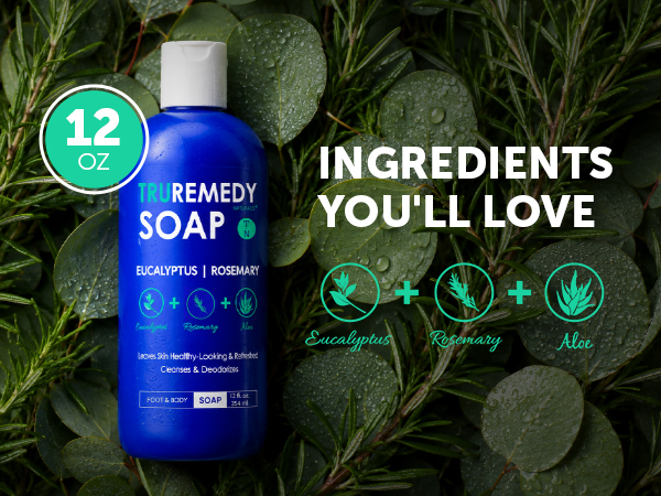 Truremedy Body Wash Eucalyptus Rosemary
