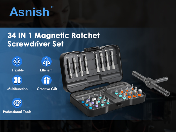 34 in 1 screwdriver sets