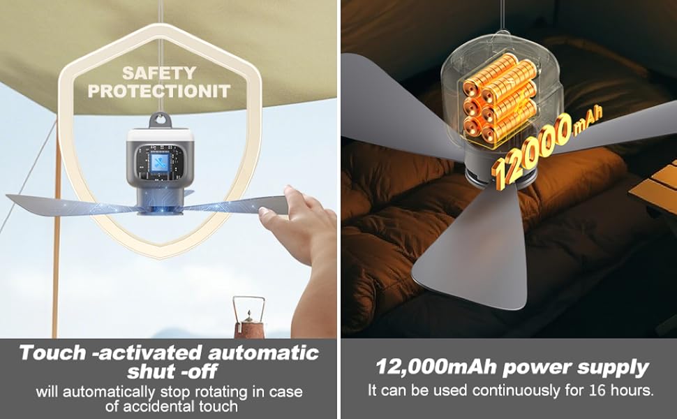 battery powered ceiling fan fan for canopy tent canopy ceiling fan rechargeable