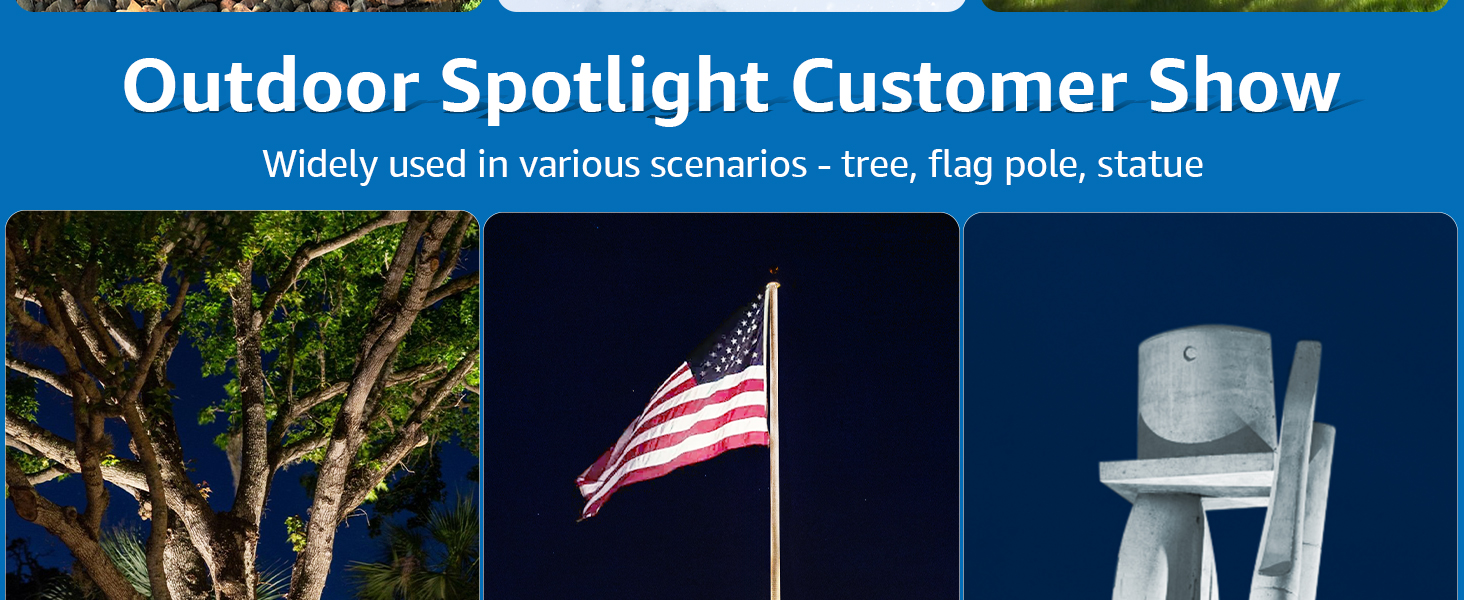 landscape spotlights
