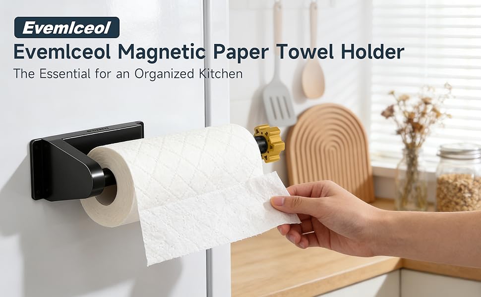 magnetic paper towel holder