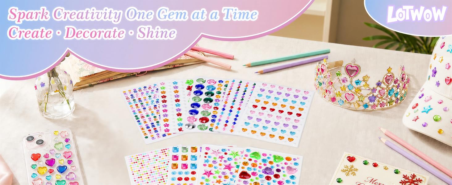 Gem Stickers
