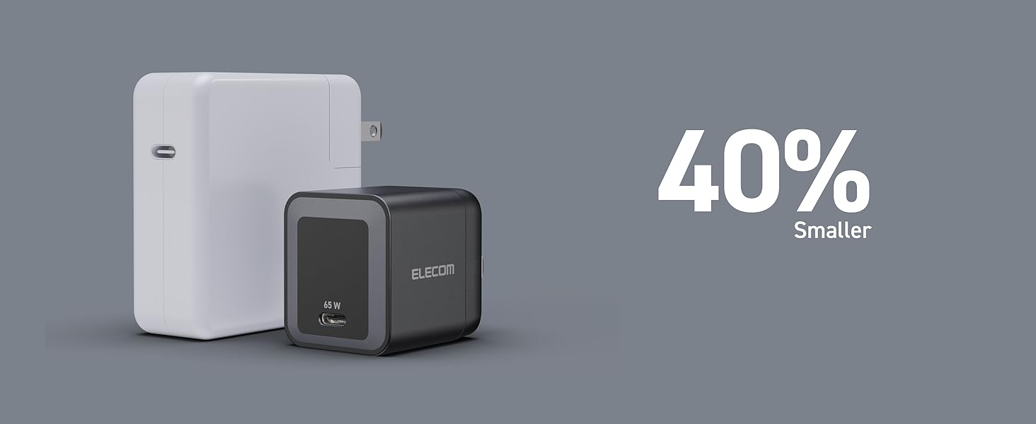 Elecom Wall Charger 65 watt 1 Port