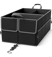 EPAuto 3-Compartment Cargo Trunk Storage Organizer
